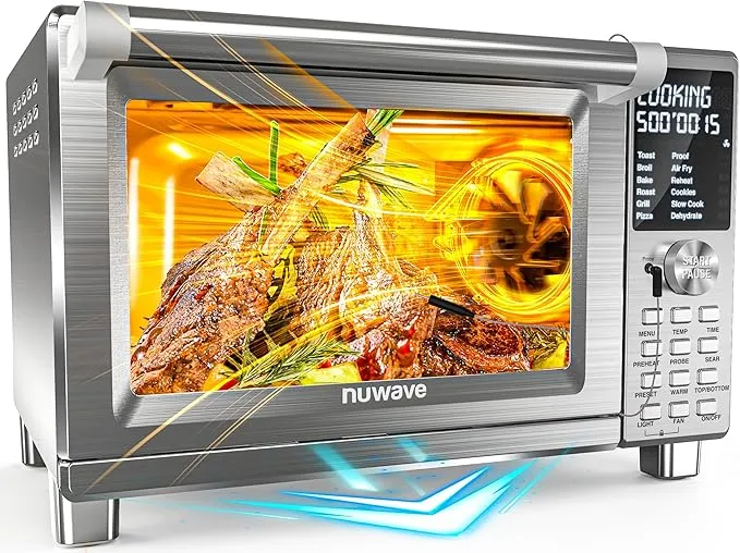 Bravo XL Pro Air Fryer Toaster Oven with Grill Combo