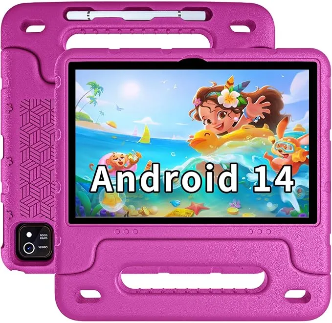 Kids Tablet Android 14 Tablet 10 inch EVAP-C20