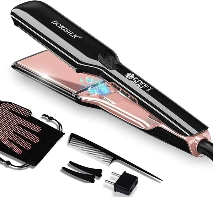 500 Degree High Temp Professional Hair Straightenr 500FW1
