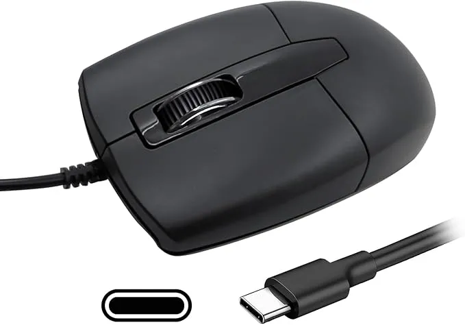 USB C Wired Mouse