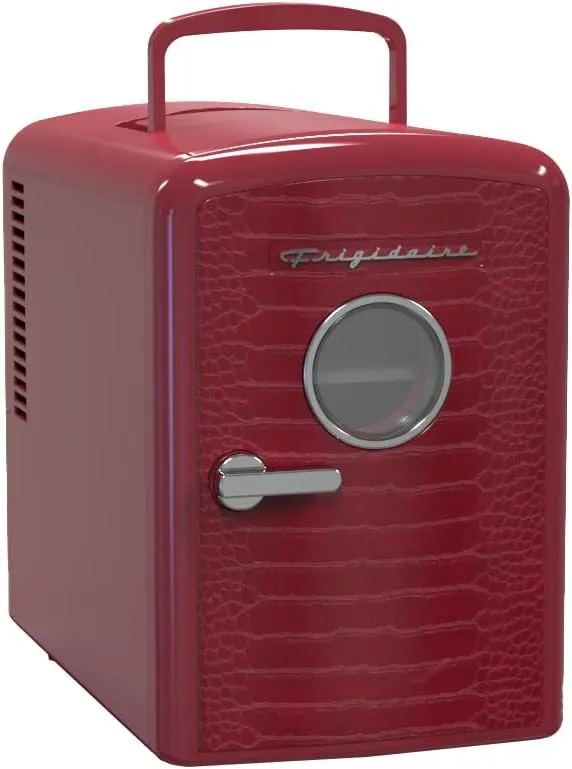 9 can/6l mini personal fridge cooler EFMIS181REDCROC