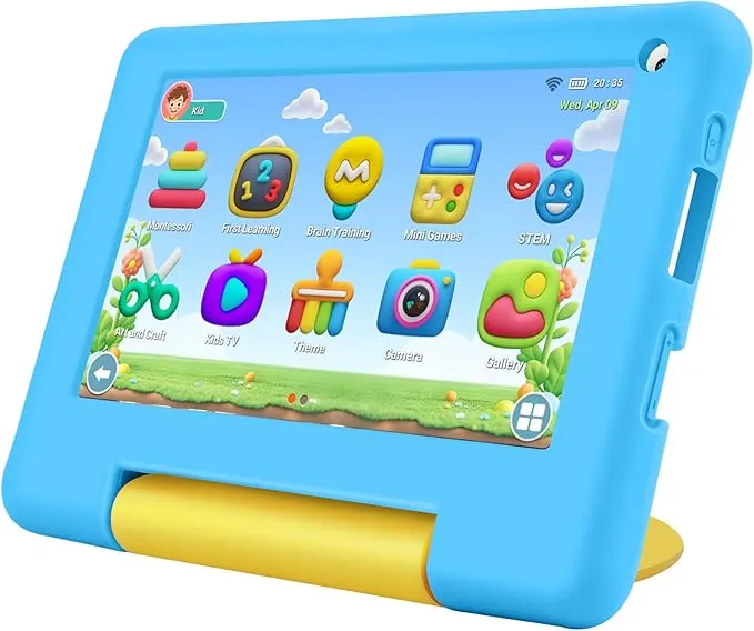 Kids Tablet 7IN Children Tablets for Kids 3-7 Android Tablet KIDS7055