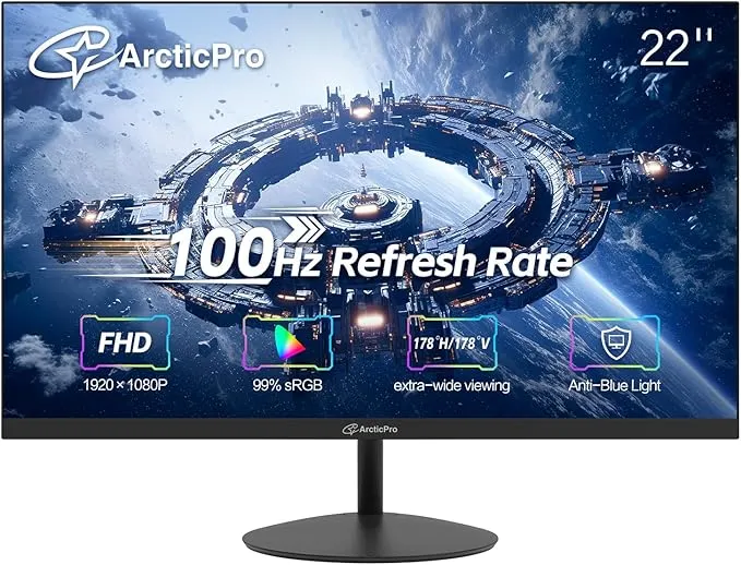 22 inch Class Thin Full HD Computer Monitor AD22ZFA