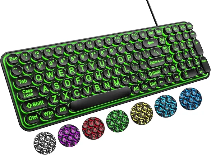 Large Print Backlit Keyboard LPK66