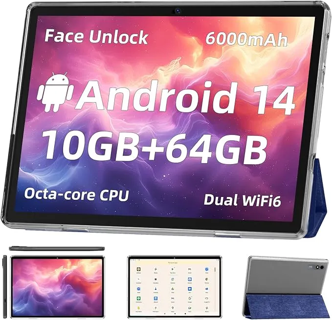Android 14 Tablet 2025 Newest