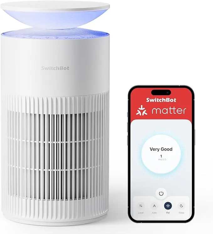 Air Purifiers for Home Large Room with Matter
