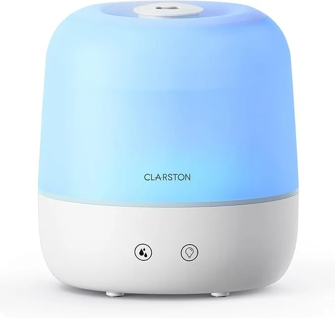 2L Cool Mist Humidifier for Bedroom with 360° Adjustable Nozzle