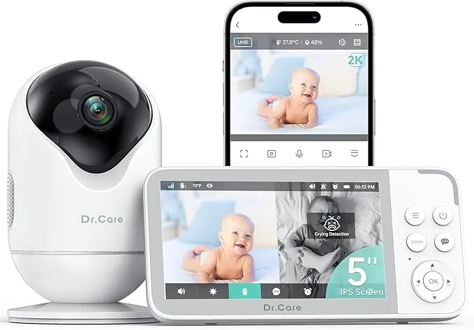 VistaView Smart WiFi Baby Monitor DC-SBM001