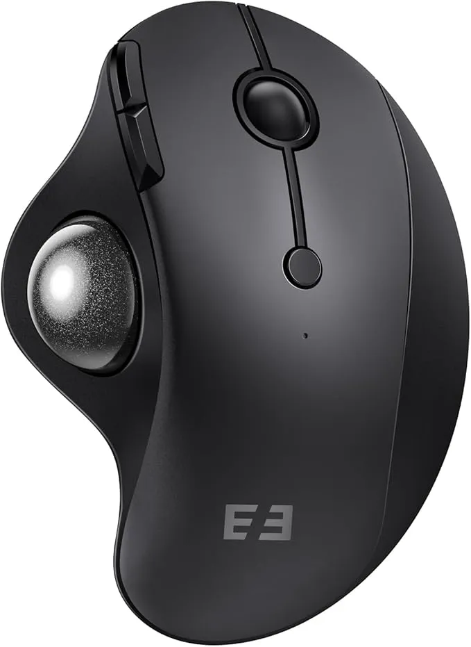 Wireless Trackball Mouse Ergonomic