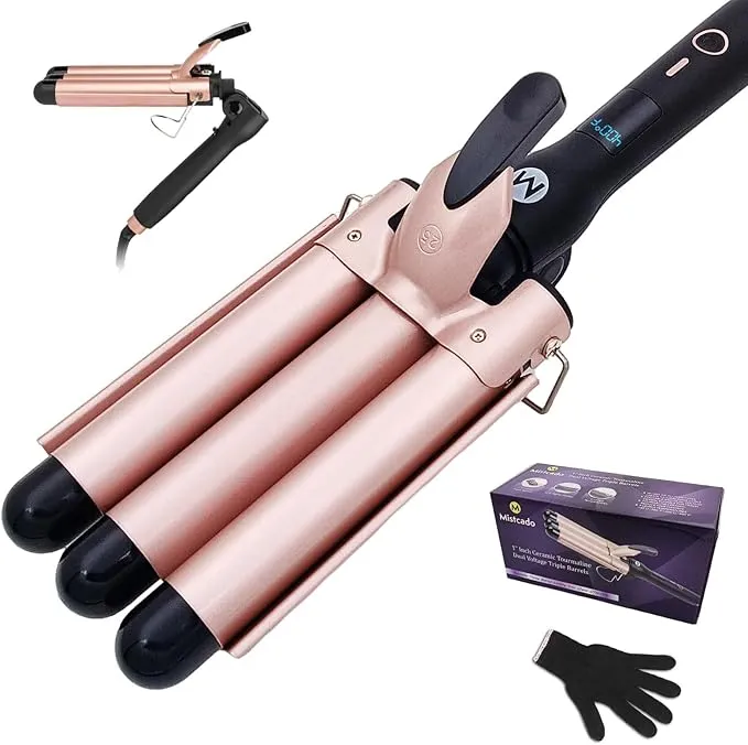 3 Barrel Curling Iron