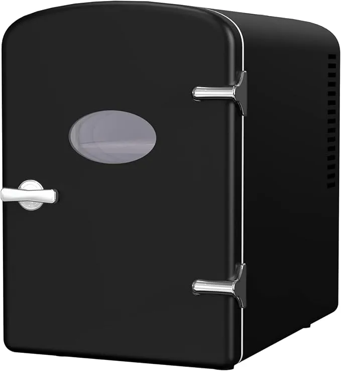6L/9 Can Mini Fridge with Observation