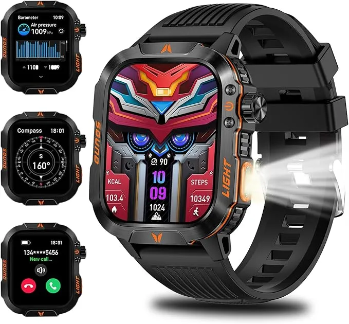 Military Smartwatch for Men