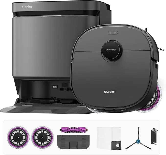 J15 Pro Ultra Robot Vacuum and Mop with Self Emptying Base