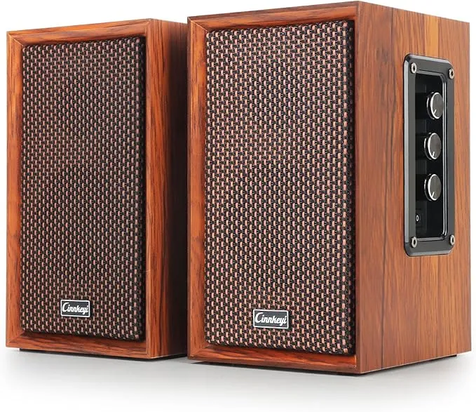 40W Bluetooth Bookshelf Speakers C5201-US