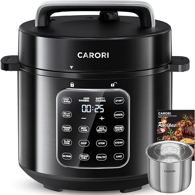 9-in-1 Electric Pressure Cooker 6 Qt HPC-610-SUB