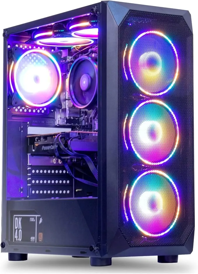Gaming PC Desktop Computer(R5 5500| RTX4060)