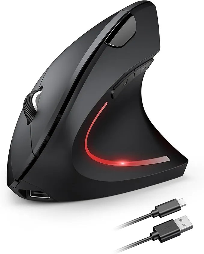 TECKNET Ergonomic Mouse Wireless TK-MS007