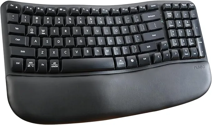 RT08 Wave Keys Wireless Ergonomic Keyboard