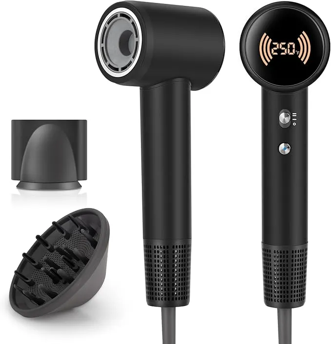 Travel Hair Dryer with Diffuser