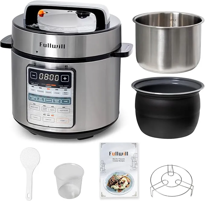 Electric Pressure Cooker 6QT Dual Pots YLD60-100R