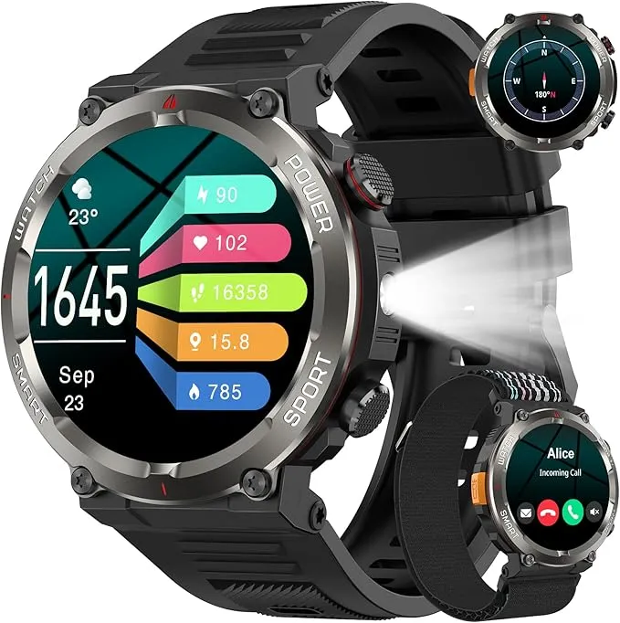 Military Smart Watch W50Pro