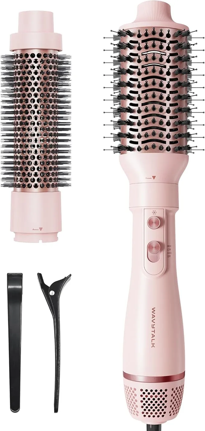 Blow Dryer Brush Set, Air Sculpt 2-in-1 Hot Air Brush Set