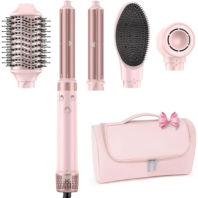 5-in-1 Dual Voltage Hair Dryer Brush F3
