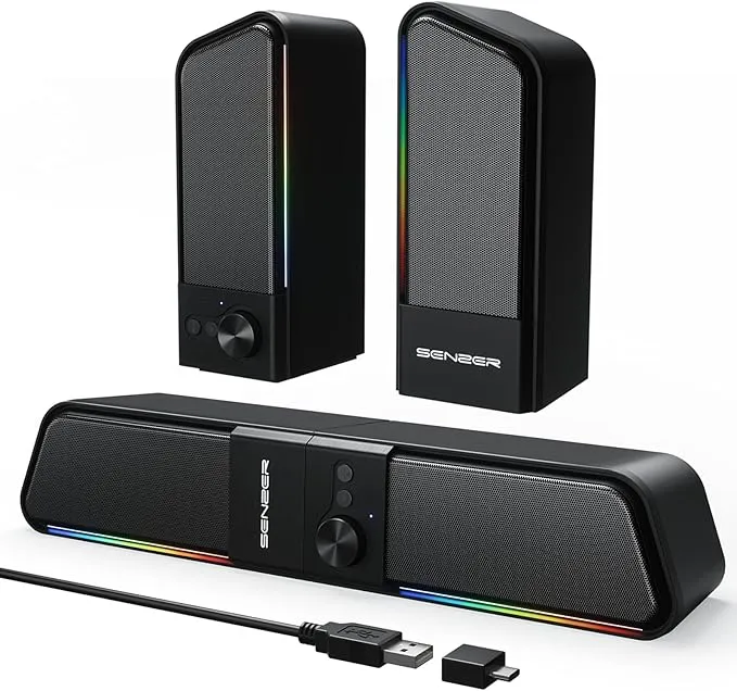 CS20 2 in 1 Bluetooth Computer Speakers