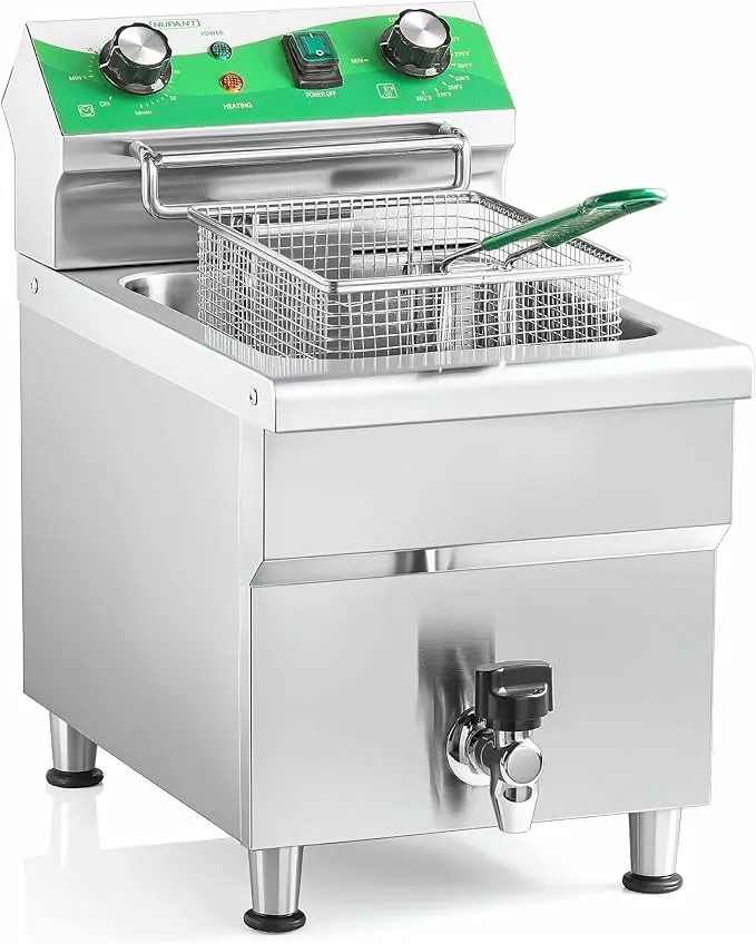 12.7 QT Commercial Fryer Electric Deep Fryer