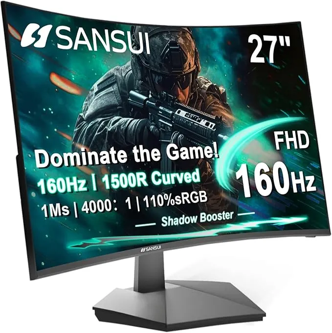 27 Inch Curved 160Hz Gaming Monitor ES-G27C1L