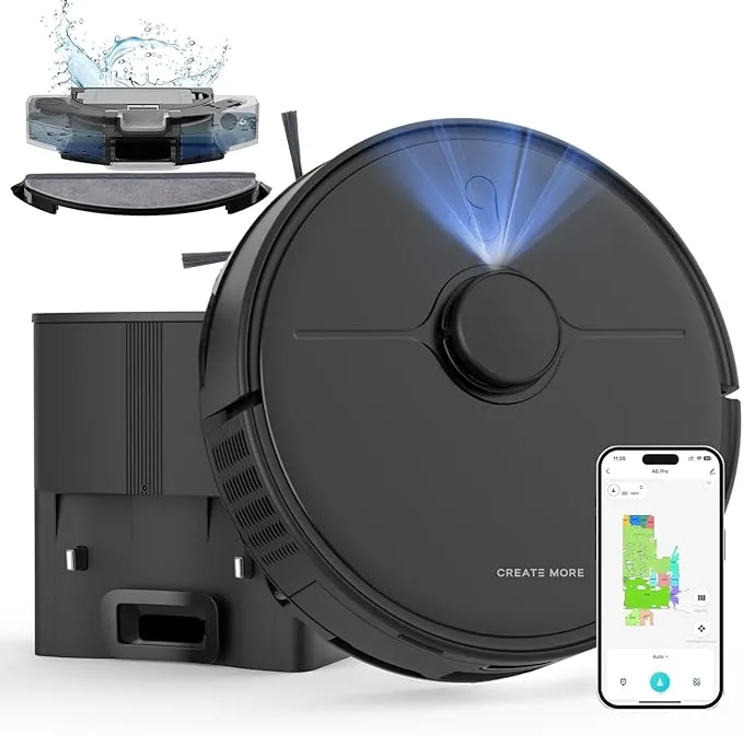A6Pro-Brown Robot Vacuum