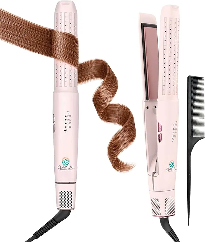 Hair Straightener and Curler 2 in 1 HC323