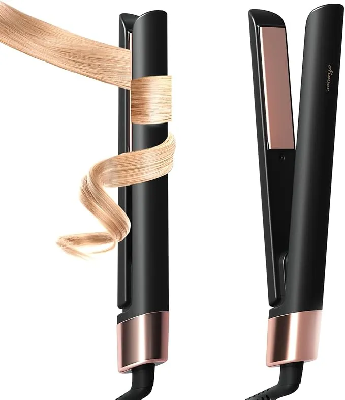 Travel Size 1 Inch Flat Iron for Short Hair