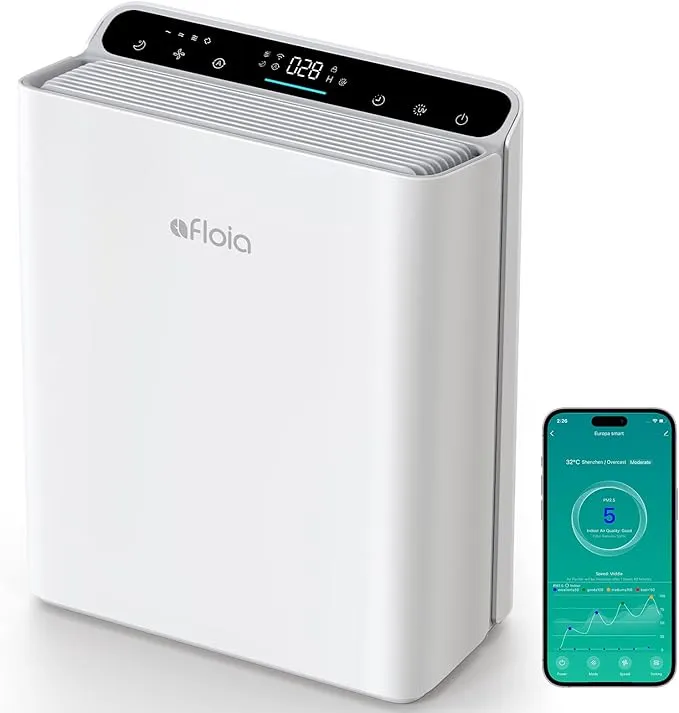 Air Purifier for Home Bedroom Large Room Up to 2000Ft², Europa Smart