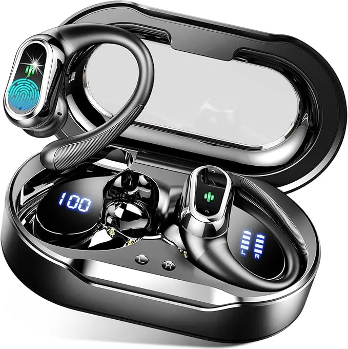 Wireless Earbuds, 2025 Bluetooth 5.4 Headphones Sport