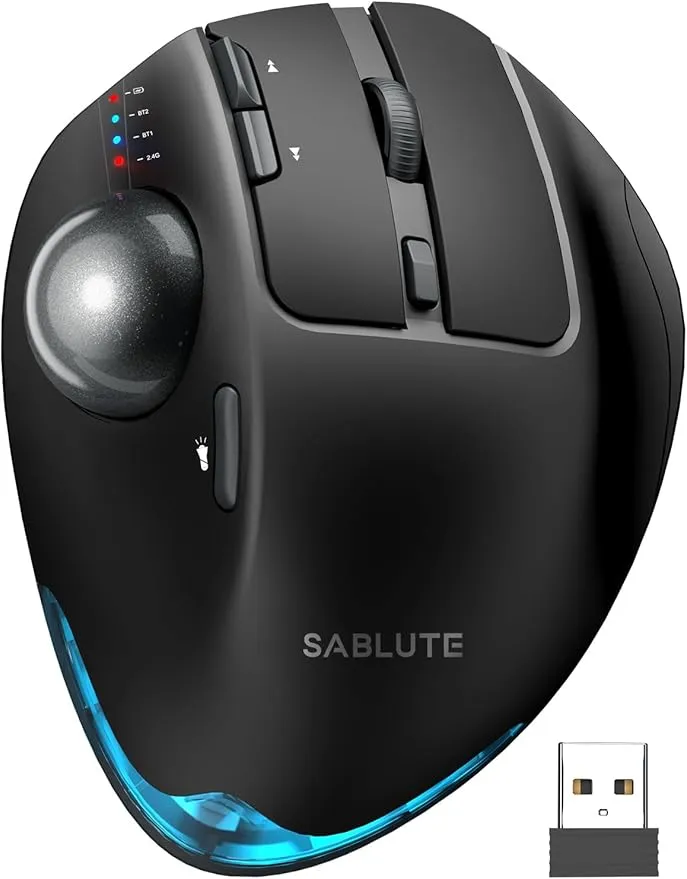 Wireless Trackball Mouse