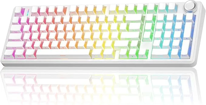 F99 Pro Wireless Mechanical Keyboard-Silent Version