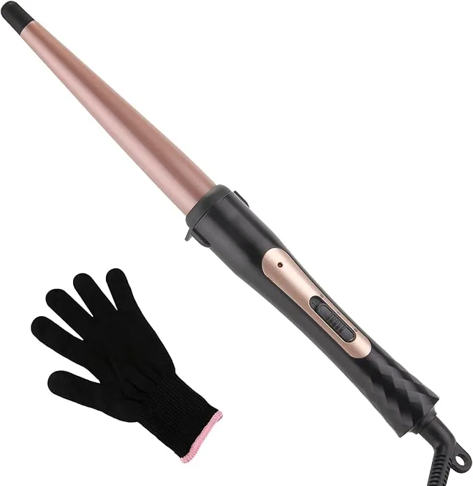 Tapered Curling Wand 1/2 - 1 Inch