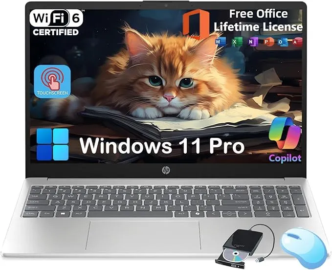 HP 15.6 Touchscreen Laptop