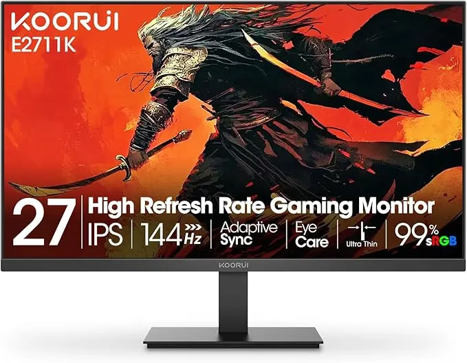 Monitor, 27 Inch Gaming Office Monitor