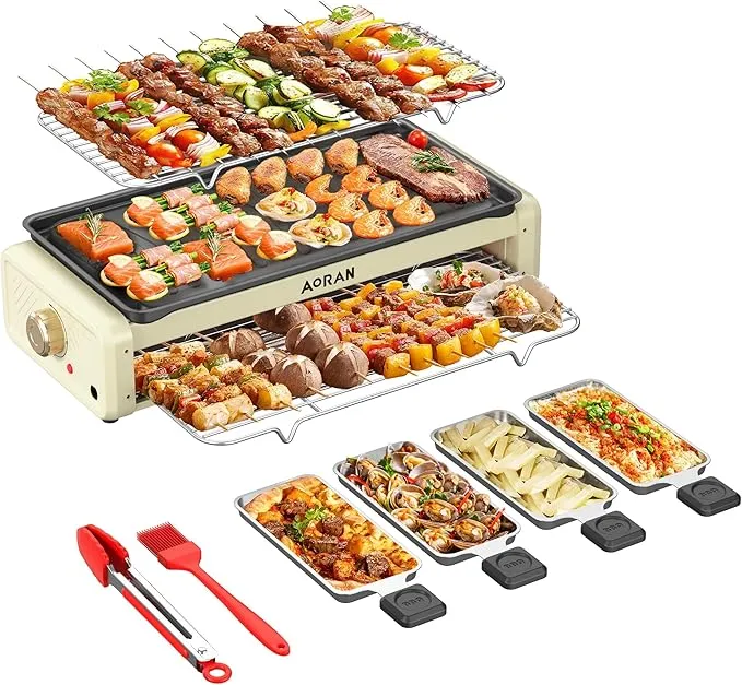 Electric Smokeless Grill AR-15